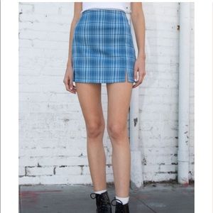 Brandy Melville black & white Cara skirt